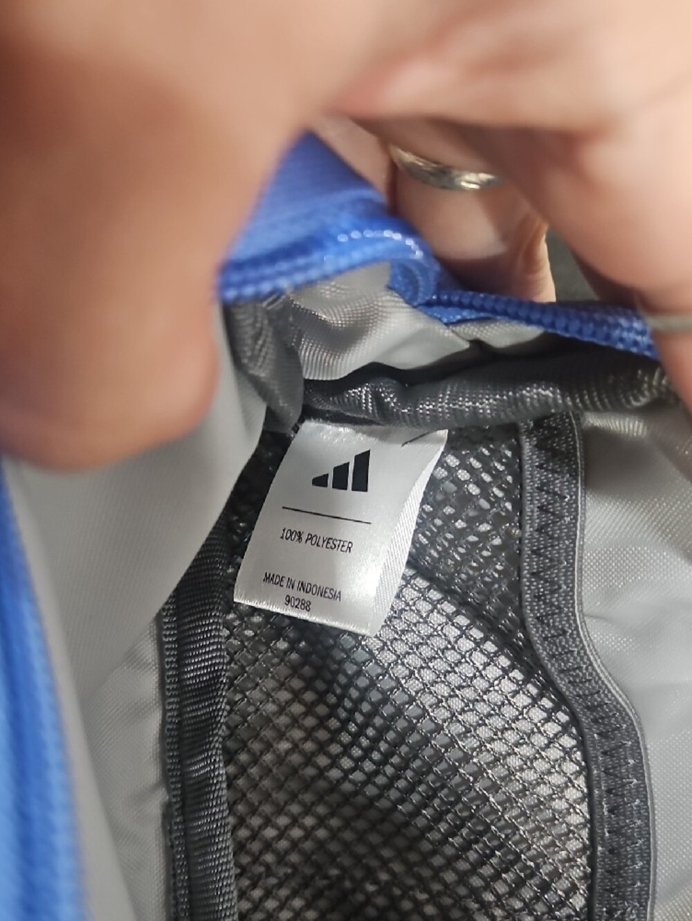 adidas Sky Blue Waist Side Bag - Picture 2 of 6